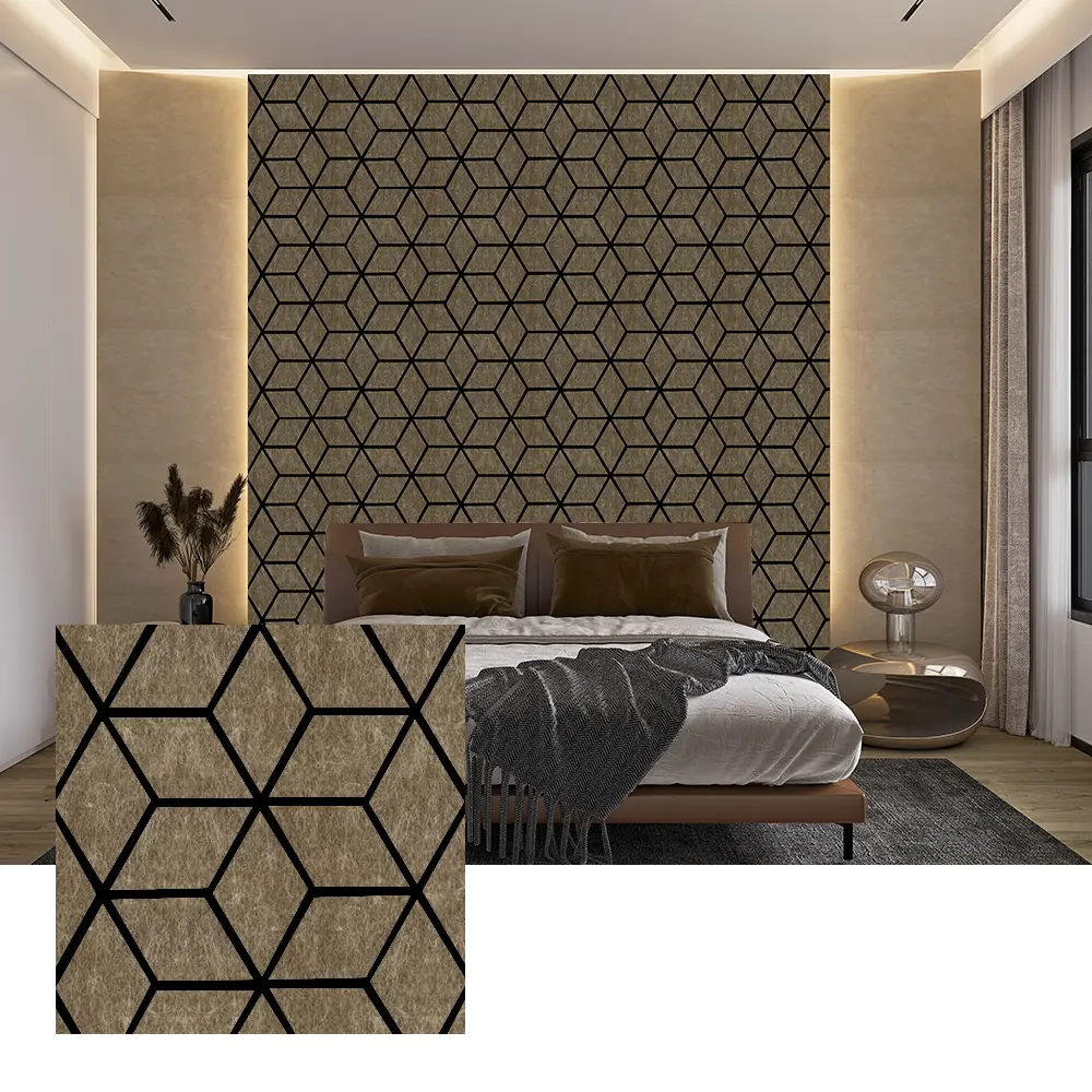 បន្ទះសូរស័ព្ទ PET ដែលមិនប៉ះពាល់ដល់បរិស្ថានសម្រាប់សាលារៀន និងការិយាល័យ បន្ទះសូរស័ព្ទ PET ដែលមិនប៉ះពាល់ដល់បរិស្ថានសម្រាប់សាលារៀន និងការិយាល័យ