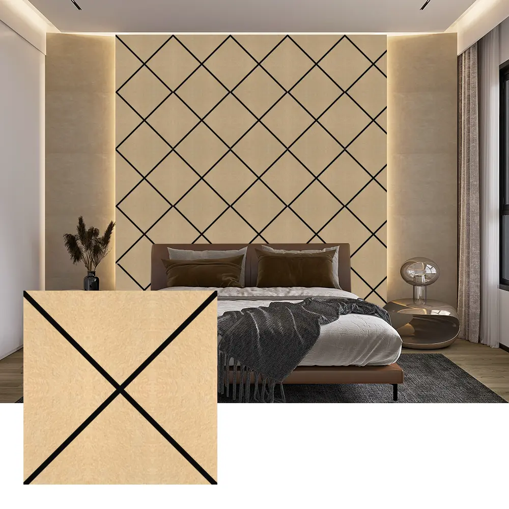 បន្ទះសូរស័ព្ទ PET កែច្នៃឡើងវិញសម្រាប់ការប្រើប្រាស់ខាងក្នុង