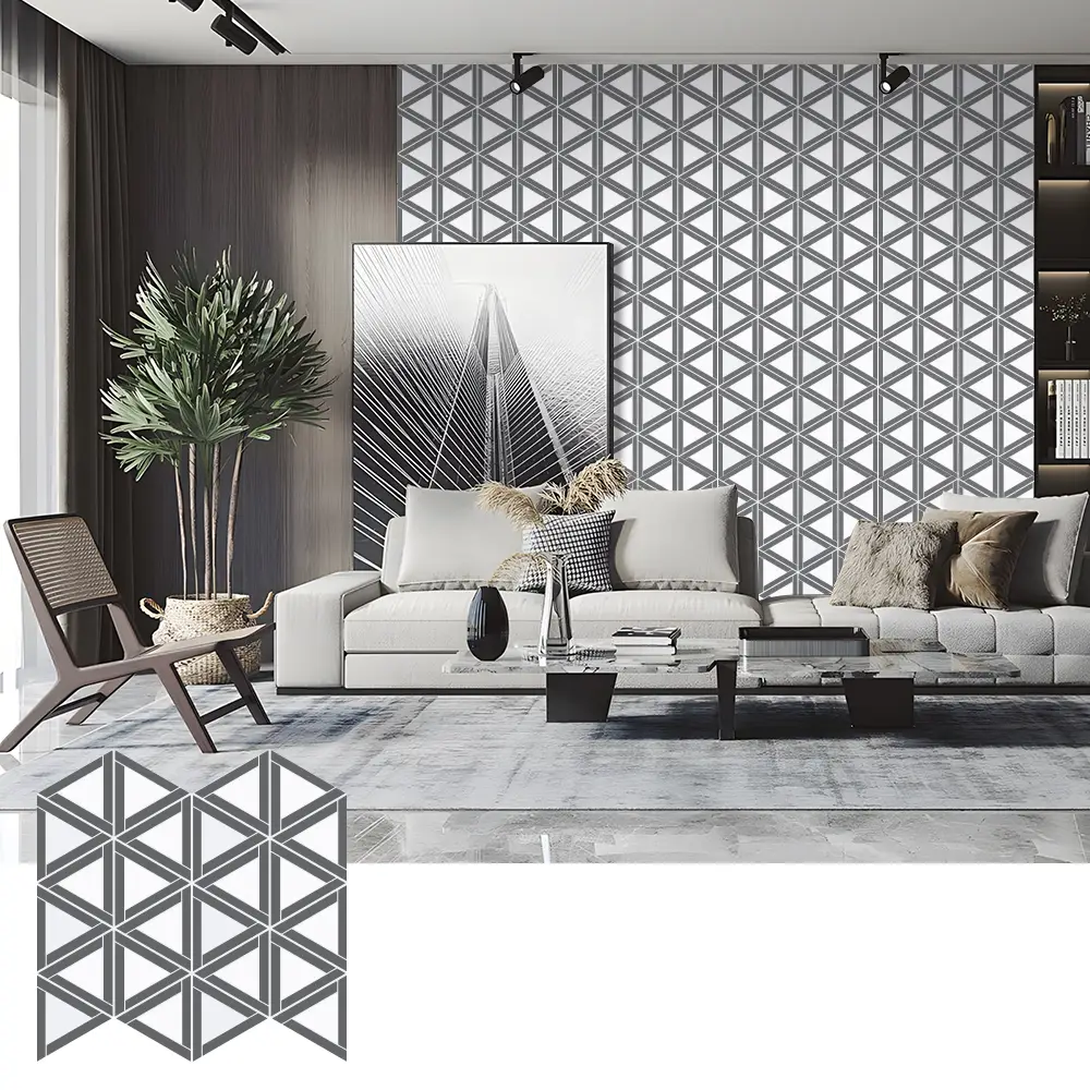 Self-adhesive PET Acoustic Wall Panels សម្រាប់ប្រើប្រាស់ខាងក្នុង Self-adhesive PET Acoustic Wall Panels សម្រាប់ប្រើប្រាស់ខាងក្នុង