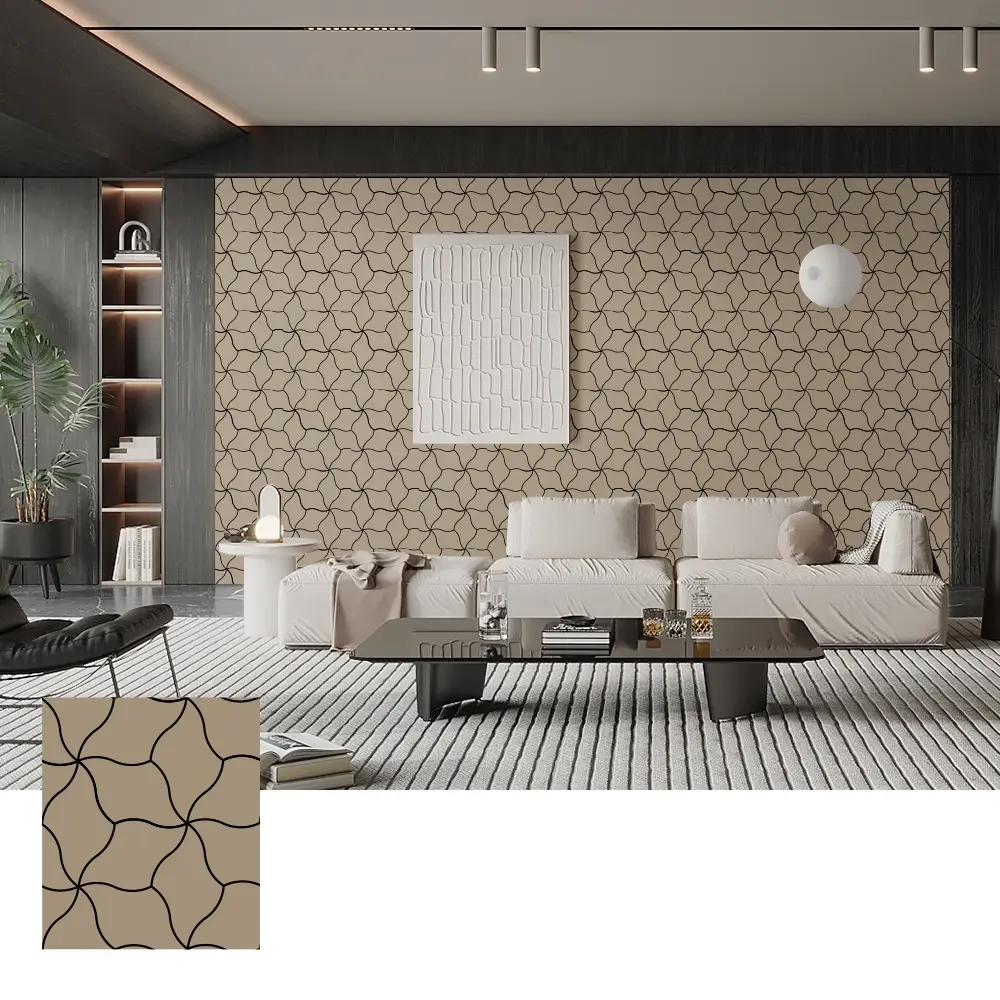 បន្ទះស្រូបសំឡេង Wood Veneer Acoustic Panels សម្រាប់ជញ្ជាំង