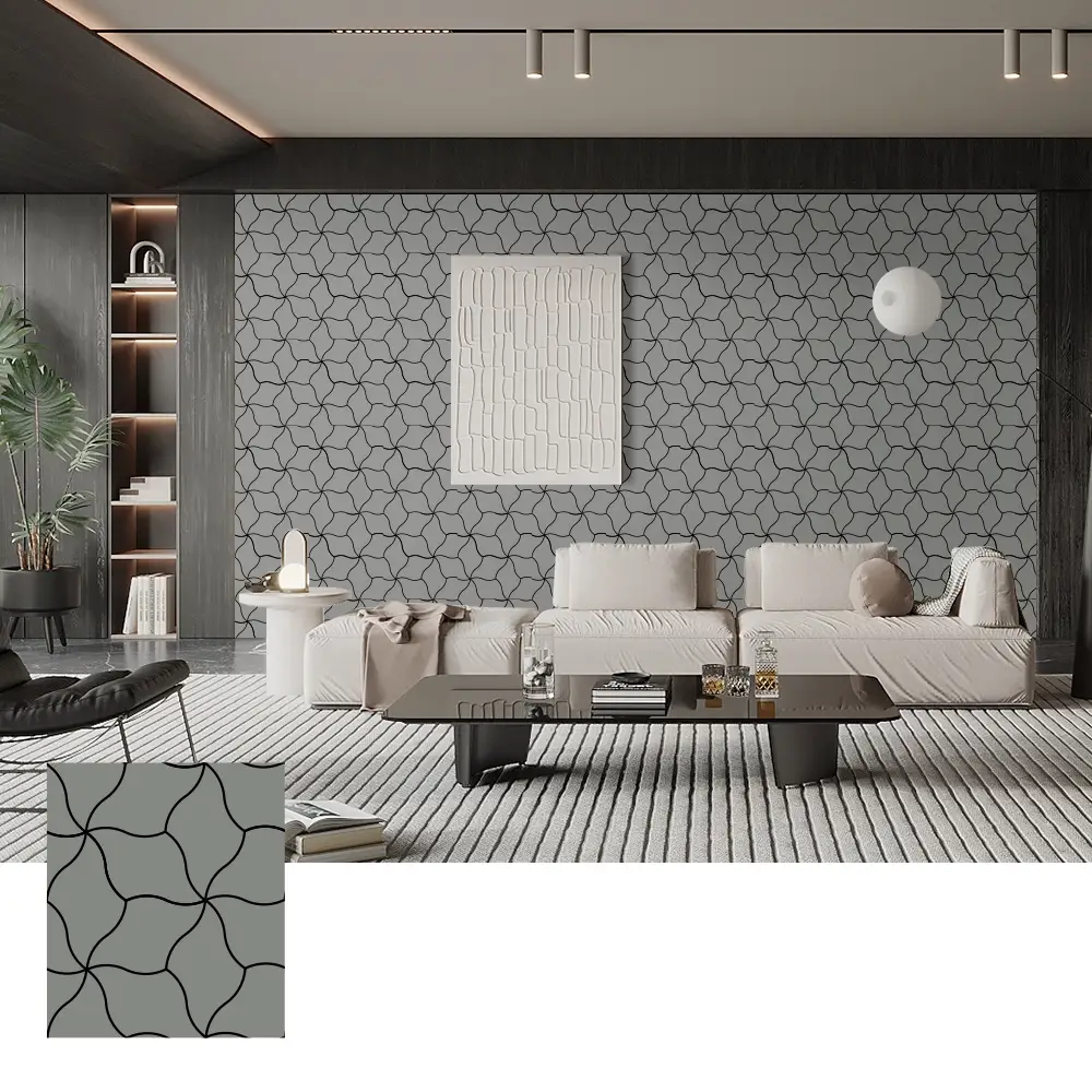 បន្ទះស្រូបសំឡេង Wood Veneer Acoustic Panels សម្រាប់ជញ្ជាំង